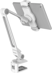 Langer Arm Aluminium Halter für iPad 360° Schwenkbar Tablet Ständer Halterung - Bild 1 von 4