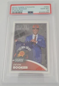 Devin Booker 2015-16 Panini Stickers NBA #400 Rookie RC European RARE - Picture 1 of 2