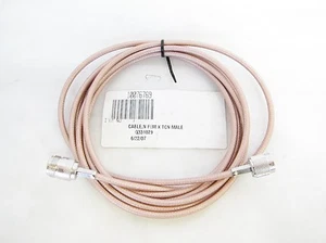 Pasternack RG142B/U High Voltage Coat Cable N Female X TCN Male - Picture 1 of 5