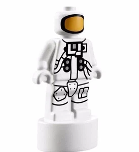 NEW LEGO - MicroFig - Astronaut x1 - Set 21309 Apollo Saturn V Rocket GENUINE - Picture 1 of 1