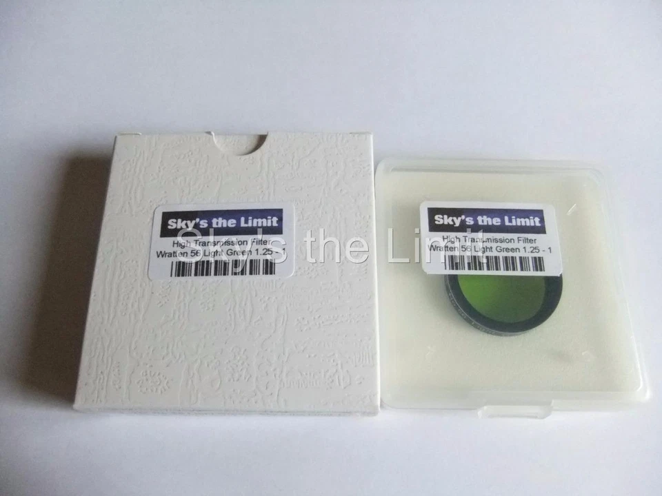 1.25" Sky's the Limit HT Wratten filter No 56 Light Green - 2 - Image 1 of 1