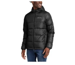 Eddie Bauer Men’s Wide Channel Hooded Down Jacket Colors/Sizes NWT! - Picture 1 of 12