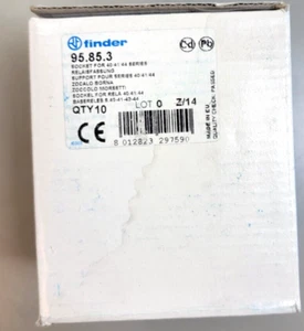 Box 10, New, Finder 95.85.3 Socket - Picture 1 of 3