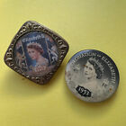 1953 Queen Elizabeth Ii Coronation Badges.