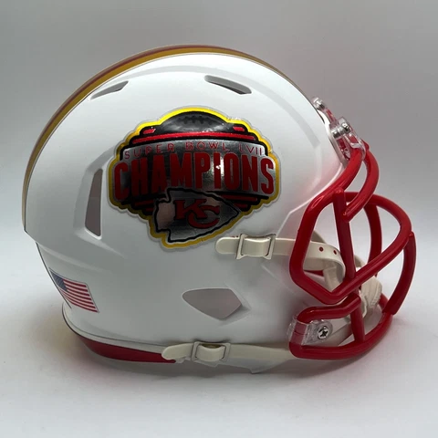 Kansas City Chiefs CUSTOM Super Bowl LVII Champs Mini Football Helmet Cover