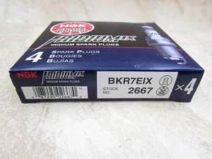 NEW 4 PACK NGK  BKR7EIX  Spark Plug Iridium IX , 2667 - Picture 1 of 1