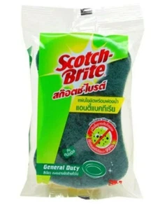 Esponja Exfoliante Antibacteriano Plato Cocina Lavado Lavavajillas Scotch-Brite X 8 paquetes - Imagen 1 de 8