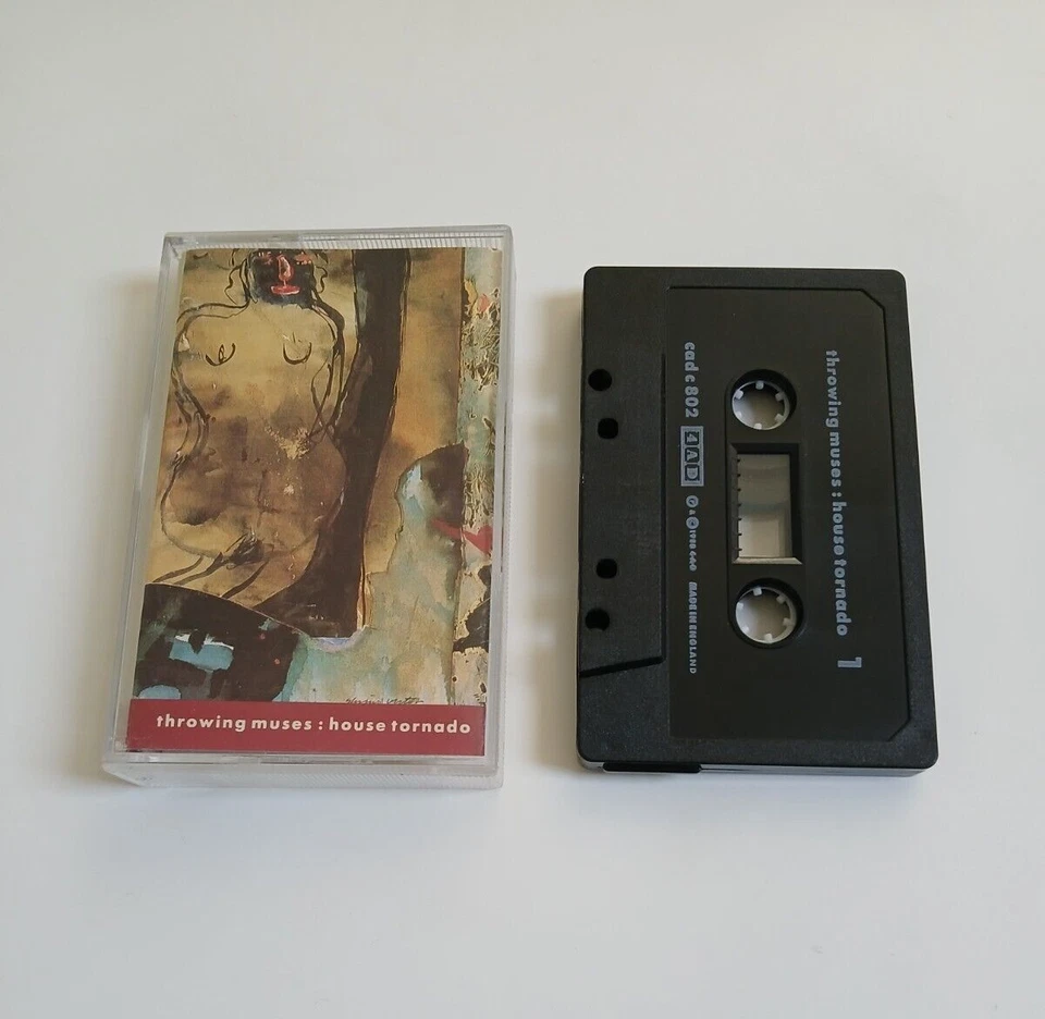 THROWING MUSES HOUSE TORNADO CASSETTE TAPE 4AD 1988 Foto 1 de 1