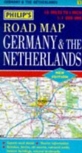 Philip's Road Map of Germany and the Netherlands