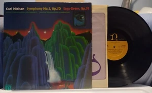 NEW PHILHARMONIA ORC Carl Nielsen: Symphony No.5 + Saga-Drom EX 1969 NONESUCH LP - Picture 1 of 6