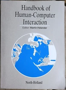 Martin Helander HANDBOOK OF HUMAN-COMPUTER INTERACTION 1990 Paperback VERY GOOD - Picture 1 of 5