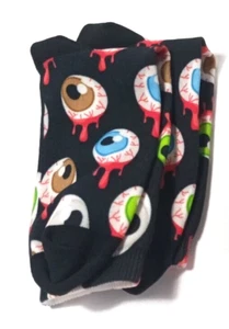 Unbranded Eyeballs Socks Unisex Children Size Small - Picture 1 of 2