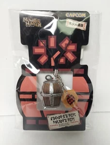 MONSTER HUNTER Item Mascot Large Barrel Bomb Keychain Capcom - Picture 1 of 3