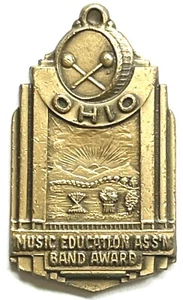 VINTAGE OHIO MUSIC EDUCATION ASSOCIATION BAND AWARD BRONZE MEDAL - Imagen 1 de 3
