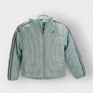 adidas Cozy Kids Puffer Jacket Size S - Picture 1 of 3