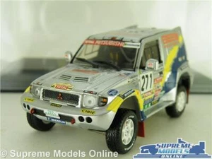 MITSUBISHI PAJERO SHOGUN RALLY MODEL CAR 1:43 SCALE PARIS DAKAR CAIRO 096 271 K8 - Picture 1 of 4