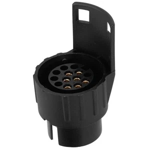 Adaptador de enchufe de remolque europeo de 12 V conector de 13 pines-7 pines para vehículos comerciales - Imagen 1 de 23