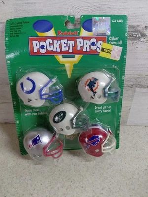 1997 NFL Riddell карман Pros мини шлемы (AFC East) Bill's Patriots дельфины  - Изображение 1 из 4