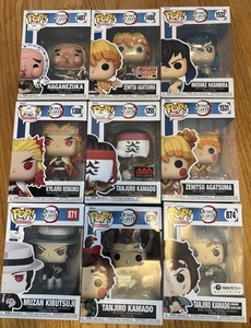 Funko POP DEMON SLAYER Collection Lot Vinyl Figures NEW Toy - Picture 1 of 12