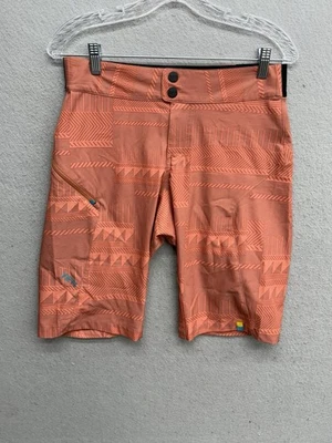 Yeti Cycles Dawson Women's Mountain Bike Shorts Size Medium 11” Inseam Coral - Image 1 of 4