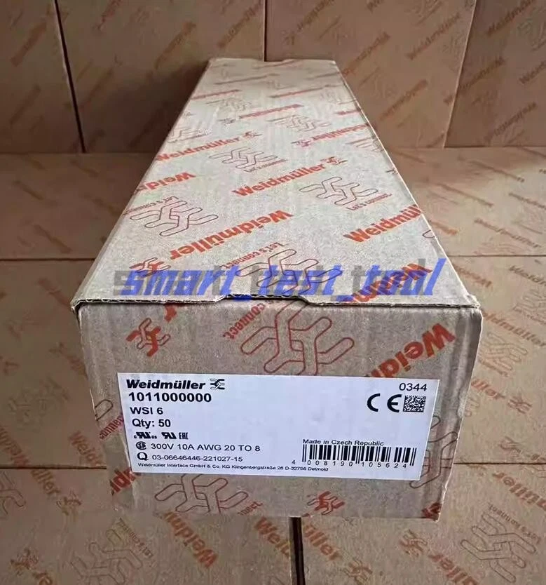 50pcs  Weidmüller WSI6 1011000000 Fuse Terminal NEW - Image 1 of 1