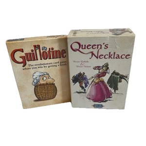 2 Vintage Games 2003 Queens Necklace: 1990s Guillotine Both New In Original Pkg - Picture 1 of 6