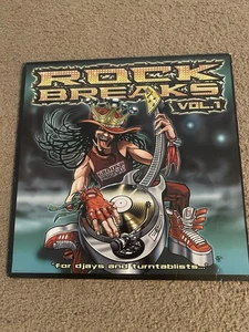 DJ JS-1 - Rock Breaks Vol 1 (LP, Vinyl) Vg Scratch Sample Rare - Picture 1 of 4