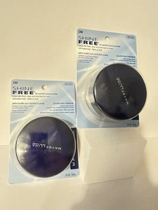 2x Maybelline Shine Free Oil-Control Loose Powder - 240 Medium - Discontinued - Picture 1 of 6
