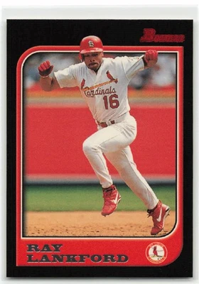 1997 Bowman Ray Lankford #33 St. Louis Cardinals - Image 1 of 2