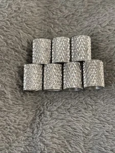 Tuercas cilíndricas M3 M4 de acero inoxidable de malla apretada a mano de 7 piezas - Imagen 1 de 9