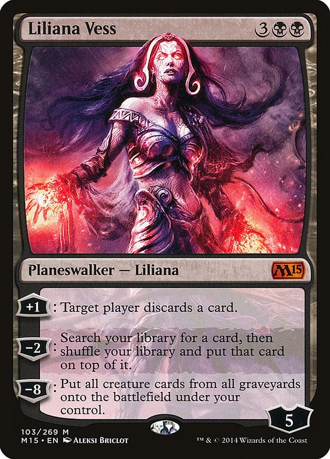 MTG Liliana Vess  - Magic 2015 #103 - Image 1 of 1