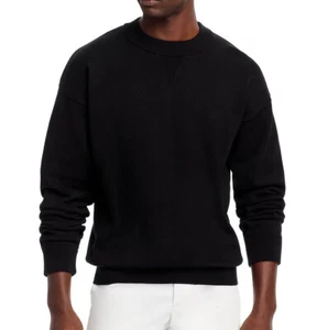 Hugo Boss Men's Long Sleeve HUGO Swart Pullover Crewneck Knit Sweater Black - Picture 1 of 5