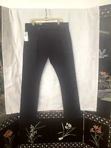 Polo Ralph Lauren Jeans Men’s 36x34 Black Label Varick Slim Straight Denim-NWT - Picture 1 of 8