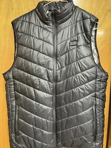 Heated Vest 2 Level Asian Sz 4XL US Sz L Unisex Black No Battery Pack - Picture 1 of 14