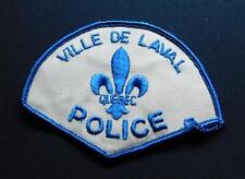 Vintage / Obsolete Police Department Patch Laval Quebec,Original