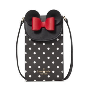 KATE SPADE X Disney Minnie Mouse North South Small Phone Crossbody Bag K4830 - Picture 1 of 5