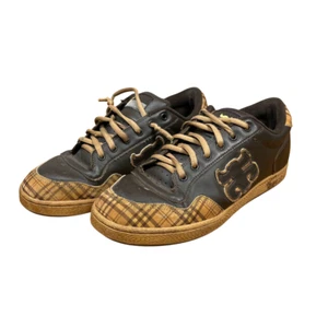 Zapato de Colección IPATH Para Hombres 11 Marrón 1985 Cuero Patinador a Cuadros Grueso De Colección - Imagen 1 de 12