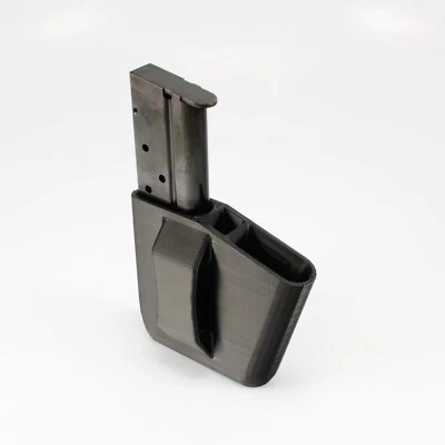 1911 9MM DOUBLE MAG POUCH - RH SHOOTER Mag Holder Fits Belts up to 1.5" - Image 1 of 4