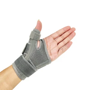 Thumb Wrist Support Brace Hand Sprain Carpal Tunnel Arthritis Running Left Right - Picture 1 of 19