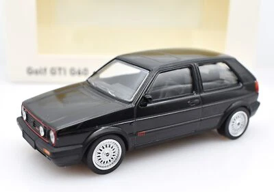 Modellino auto scala 1:43 VW Golf GTI nero Norev diecast modellismo collezione - Immagine 1 di 4