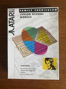 Atari 1040 St Family Curriculum•Junior School•Retro•Computer•Game•Vintage - Picture 1 of 12