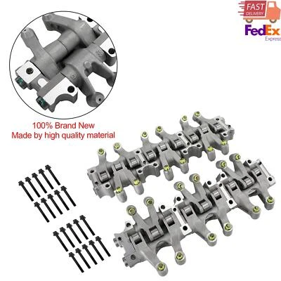 2PC Engine Rocker Arm and Shaft Assembly fit Chrysler Dodge 4.0L 3.5L 4892293AC. - Image 1 of 4