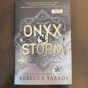 Onyx Storm Target Exclusive Limited Edition by Rebecca Yarros Hardcover New - Bild 1 von 5