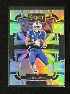 Gabriel Davis - 2023 Select Concourse Level Silver Die-Cut Prizm #11 Bills - Picture 1 of 2
