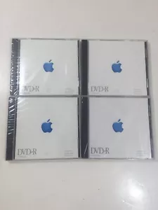 Apple DVD-R 4.7GB Media Discs - 4 Total - Picture 1 of 4