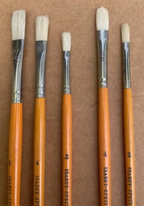 Isabey Special France Natural Brushes -NEW Set of 5 - sizes 2 4 6 - Picture 1 of 4