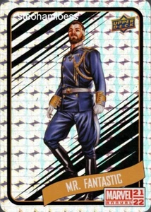 Backscatters anuales Marvel Upper Deck 2021-22 B11 Mr. Fantástico - Imagen 1 de 1