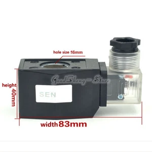 Bobina ERC AB410 exterior impermeable válvula solenoide bobina orificio interior 16 mm - Imagen 1 de 1