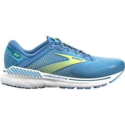Brooks Adrenaline GTS 22 Womens Running Shoes Blue Support Cushioned Trainers