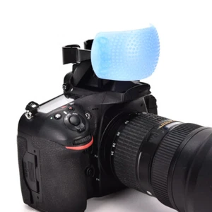 3 Color 3 in 1 -Up Flash Diffuser Cover Softbox for Canon Nikon Pentax Cam Z_bf - Picture 1 of 8